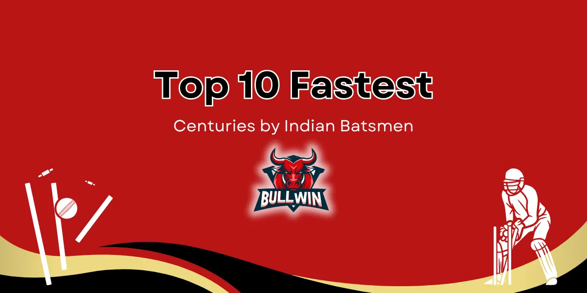 top 10 fastest centuries by indian batsmen